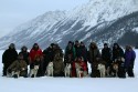 Le dernier Trappeur, film documentaire et de fiction de Nicolas Vanier en 2004 .Grand Nord avec des chiens de traîneau dans le Yukon canadien.