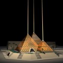 Projet pour une clinique en forme de pyramide à Dubai - Luc Simon, designer